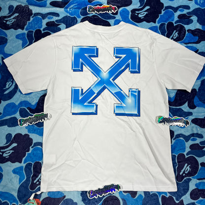 Off White Metal Arrow Tee White