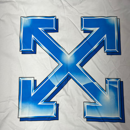 Off White Metal Arrow Tee White