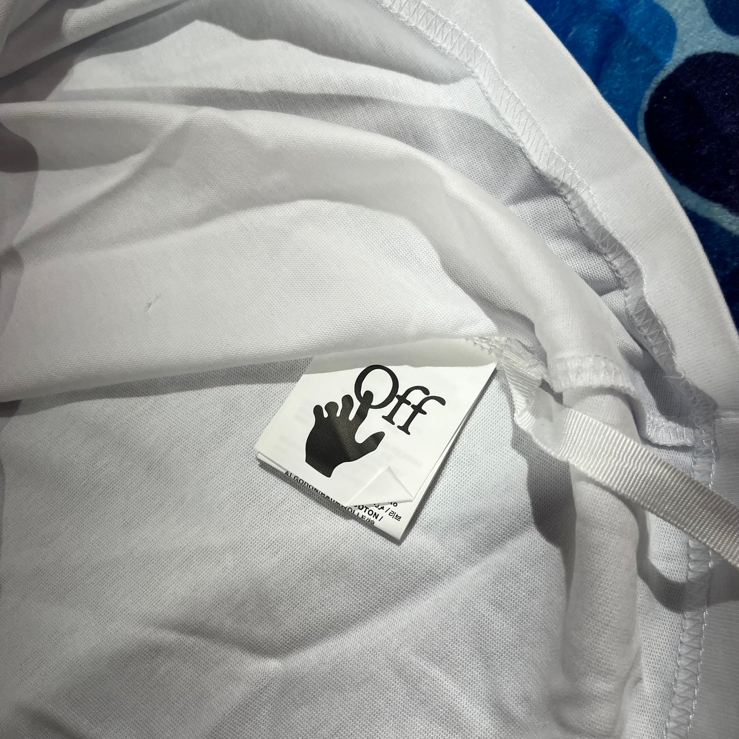 Off White Metal Arrow Tee White