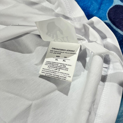 Off White Metal Arrow Tee White