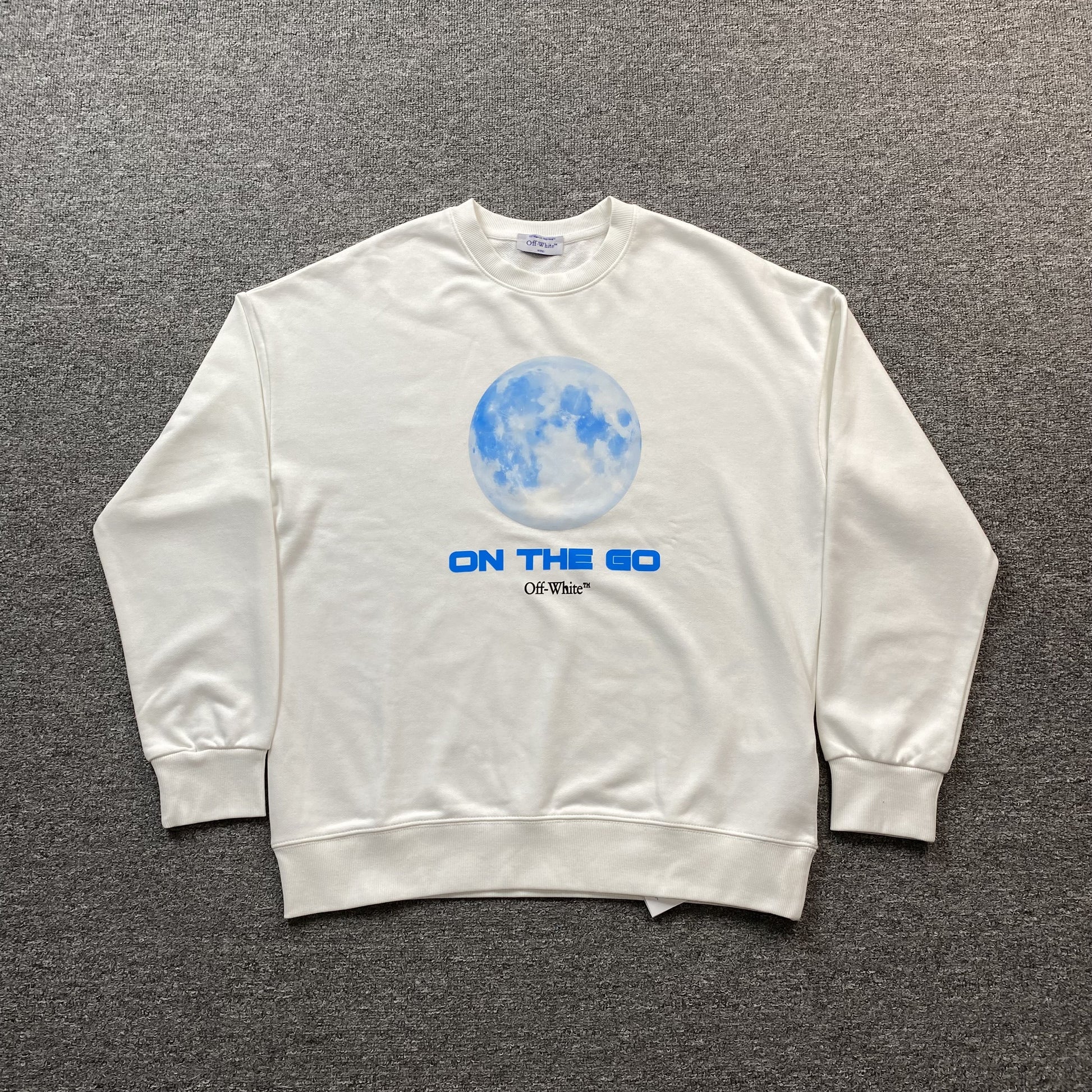 off-white-moon-print-crewneck-white-Drip Store Argentina