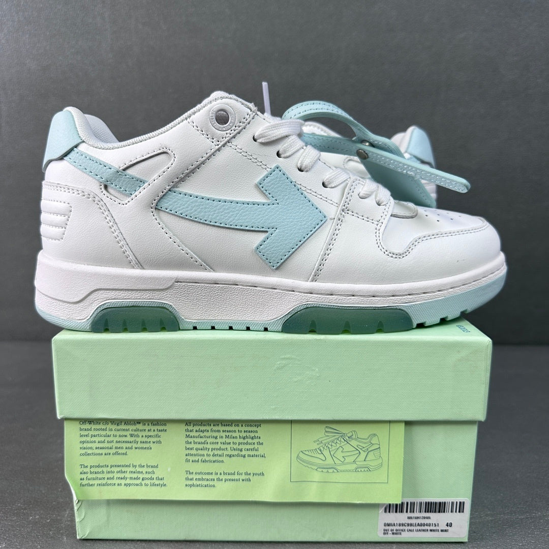 Off White Out Of Office Mint Green