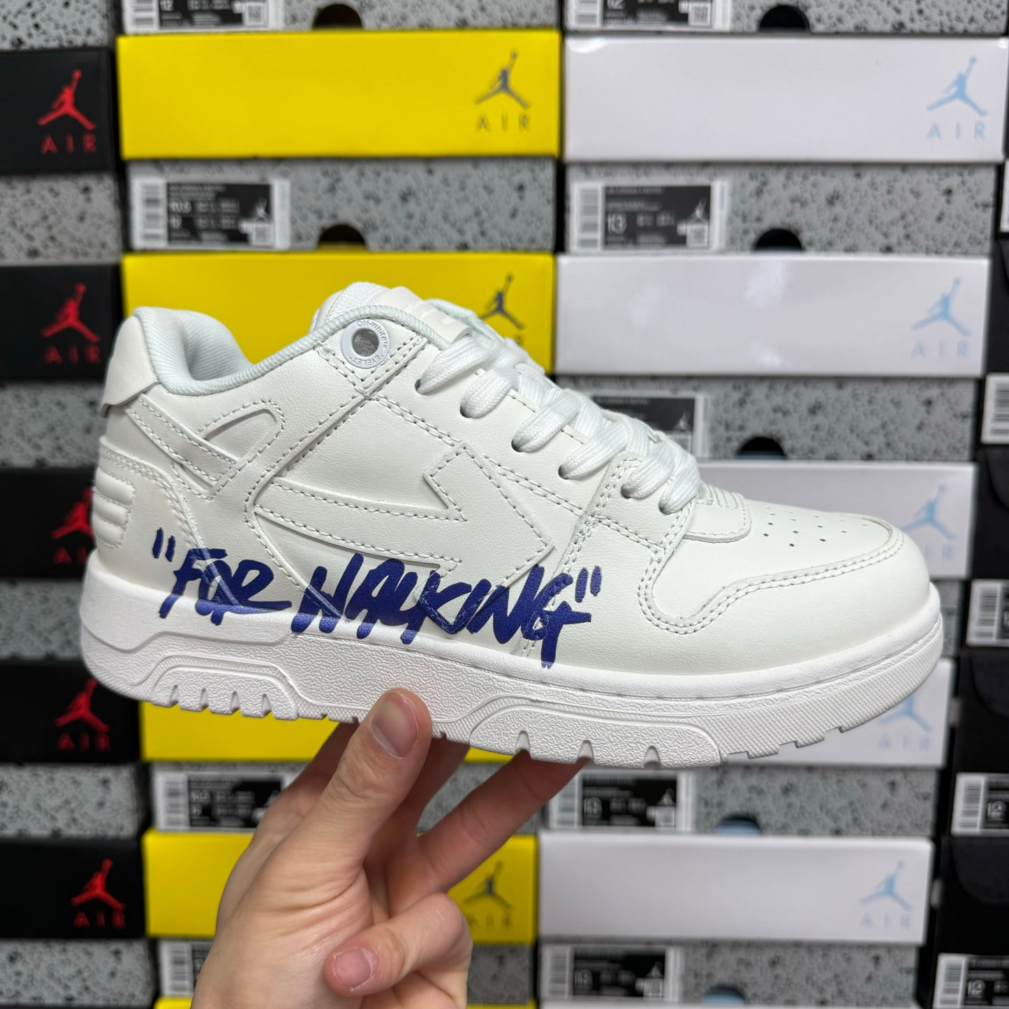 Off White Out Of Office White Blue