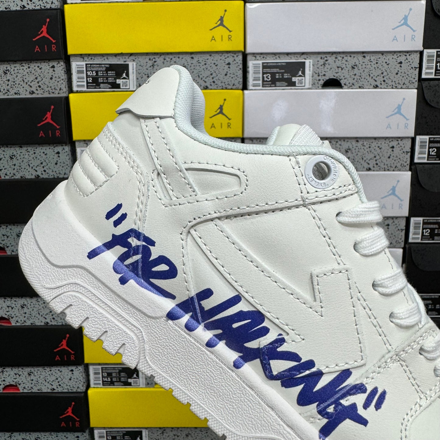 Off White Out Of Office White Blue