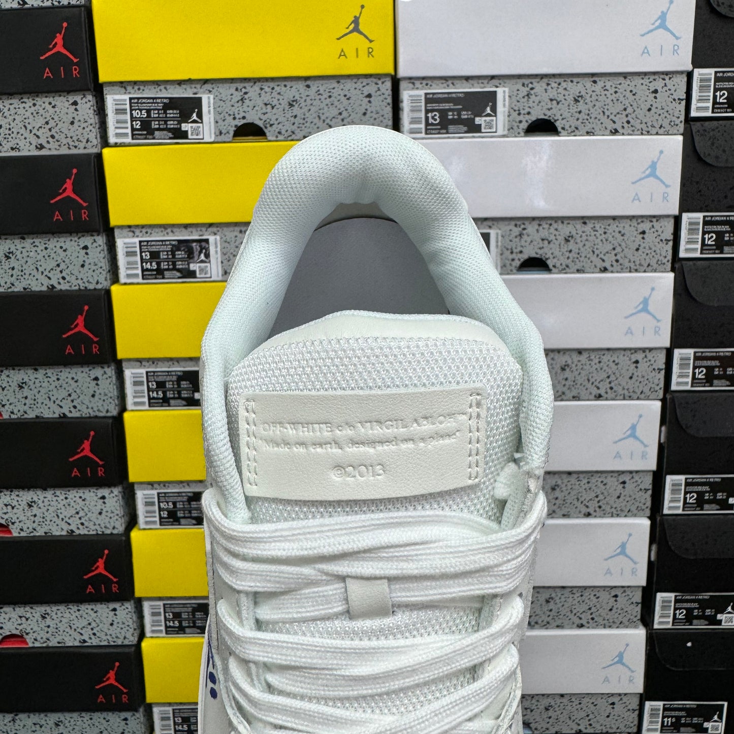 Off White Out Of Office White Blue