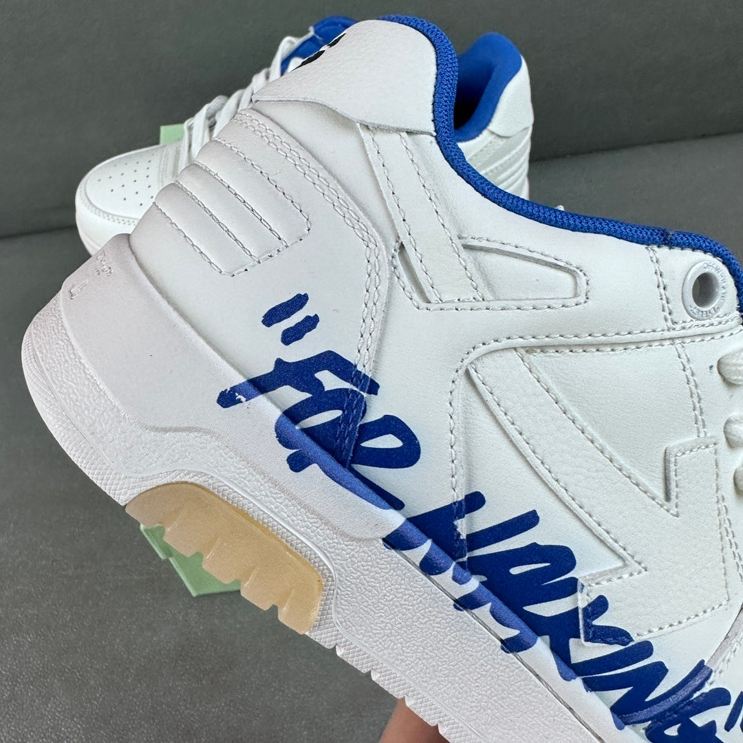 Off White Out Of Office White Blue