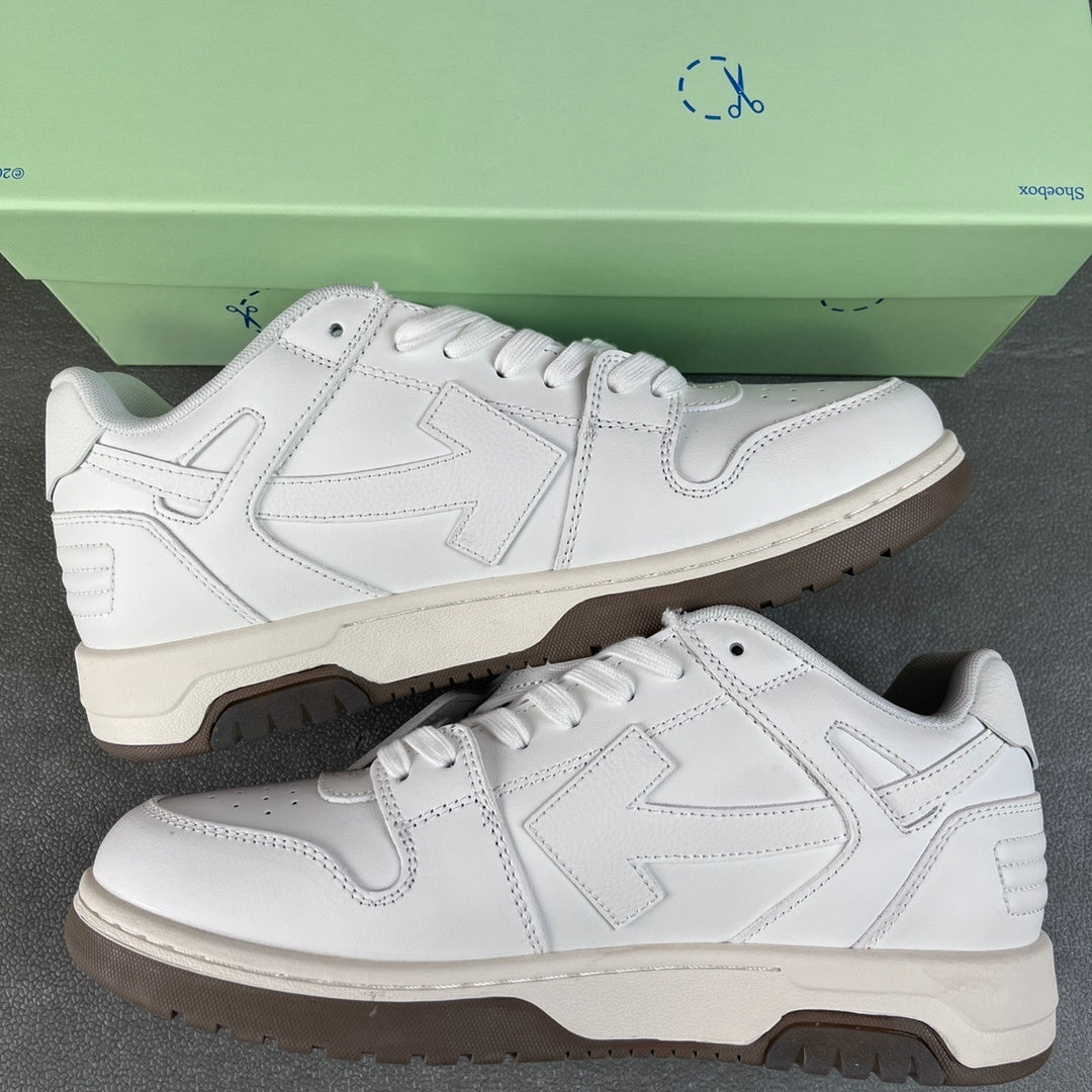 Off White Out Of Office White Brown