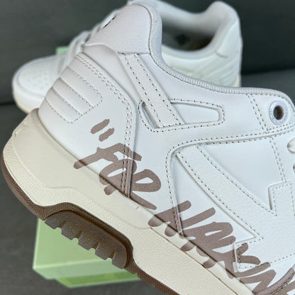 Off White Out Of Office White Brown