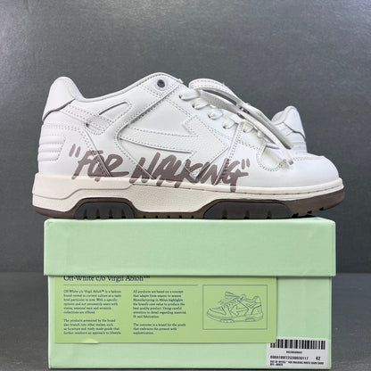 Off White Out Of Office White Brown