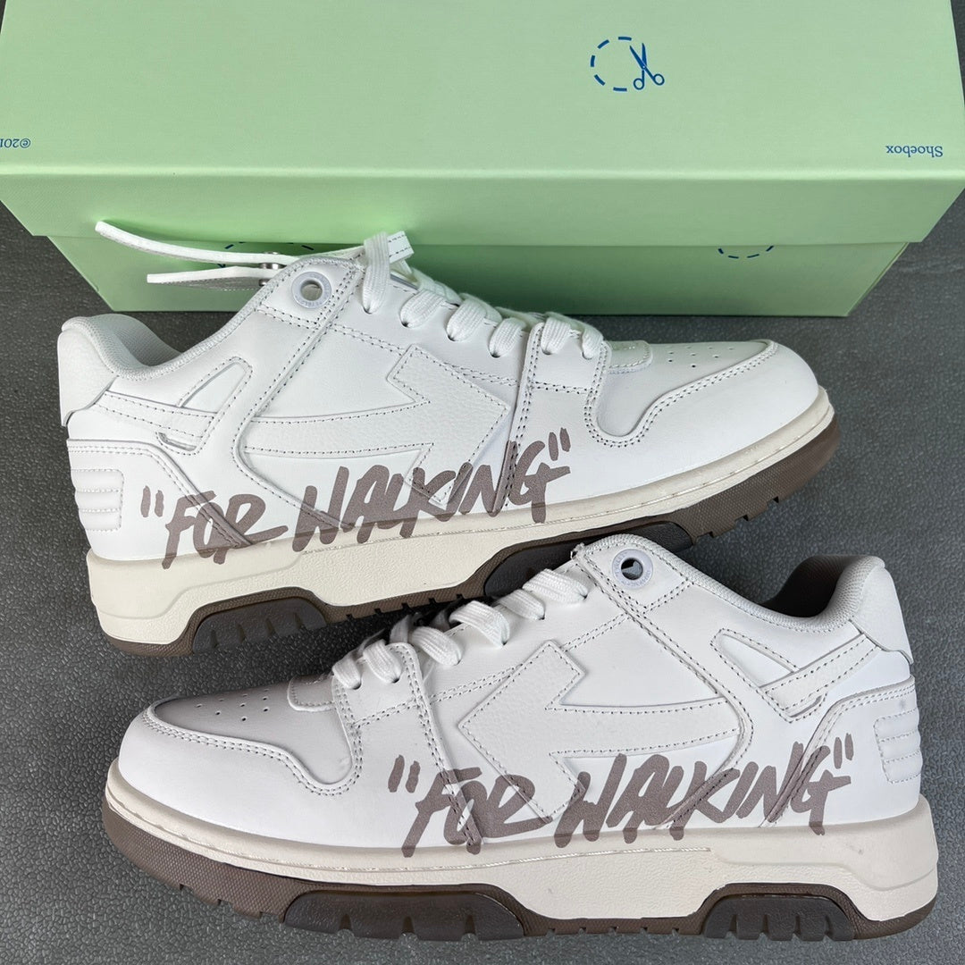 Off White Out Of Office White Brown