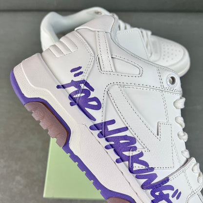 Off White Out Of Office White Purple