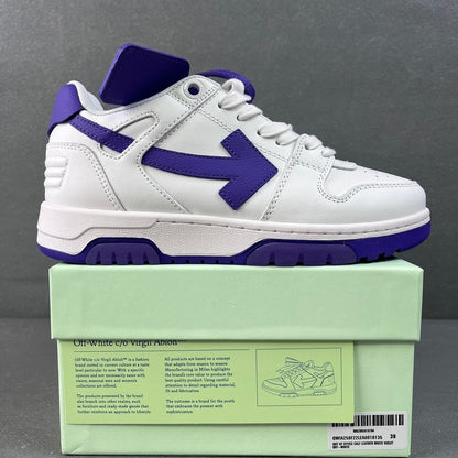 Off White Out Of Office White Purple