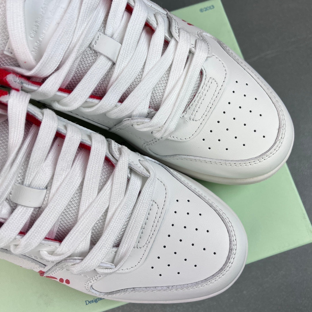 Off White Out Of Office White Red