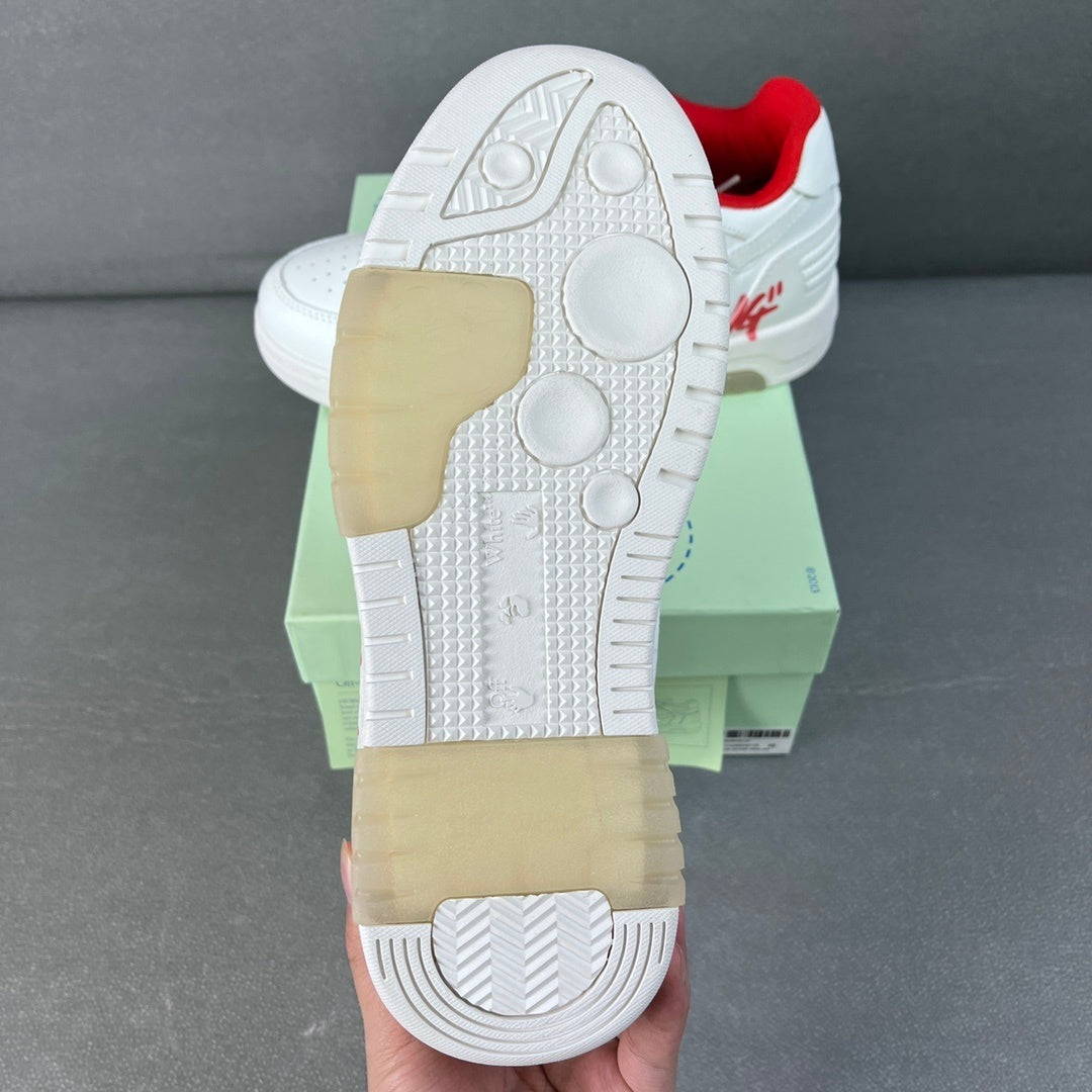 Off White Out Of Office White Red