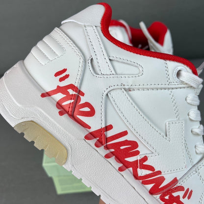 Off White Out Of Office White Red