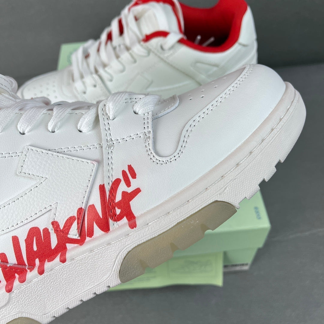 Off White Out Of Office White Red