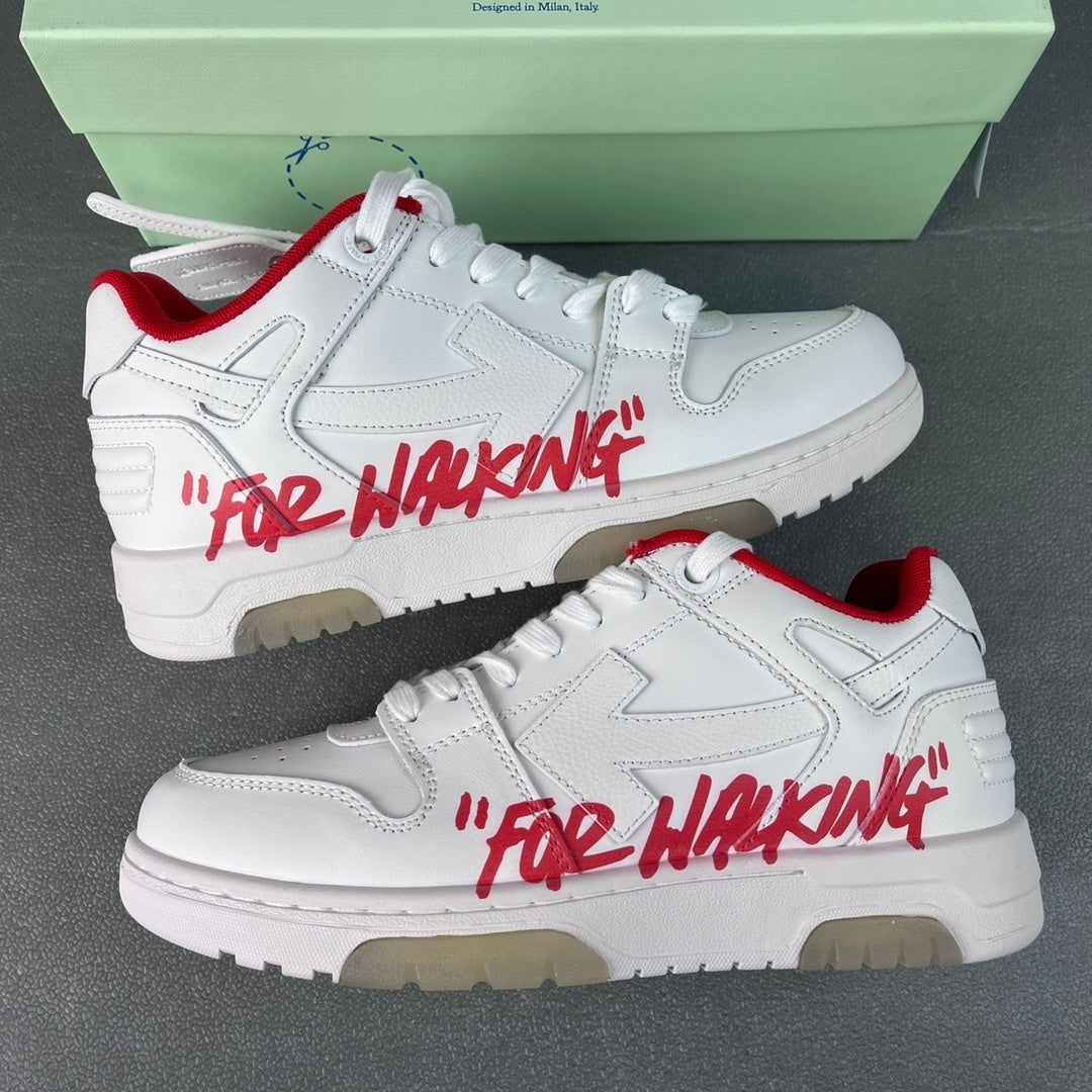 Off White Out Of Office White Red
