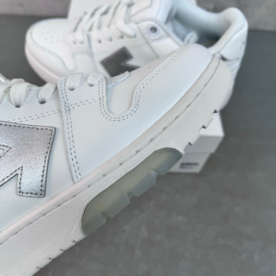 Off White Out Of Office White Silver