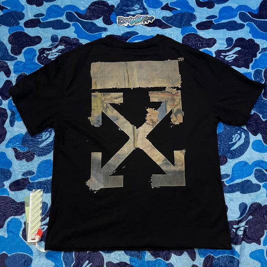 OFF-WHITE OVERSIZED DIAG ARROWS T-SHIRT BLACK/MULTICOLOR-Drip Store Argentina