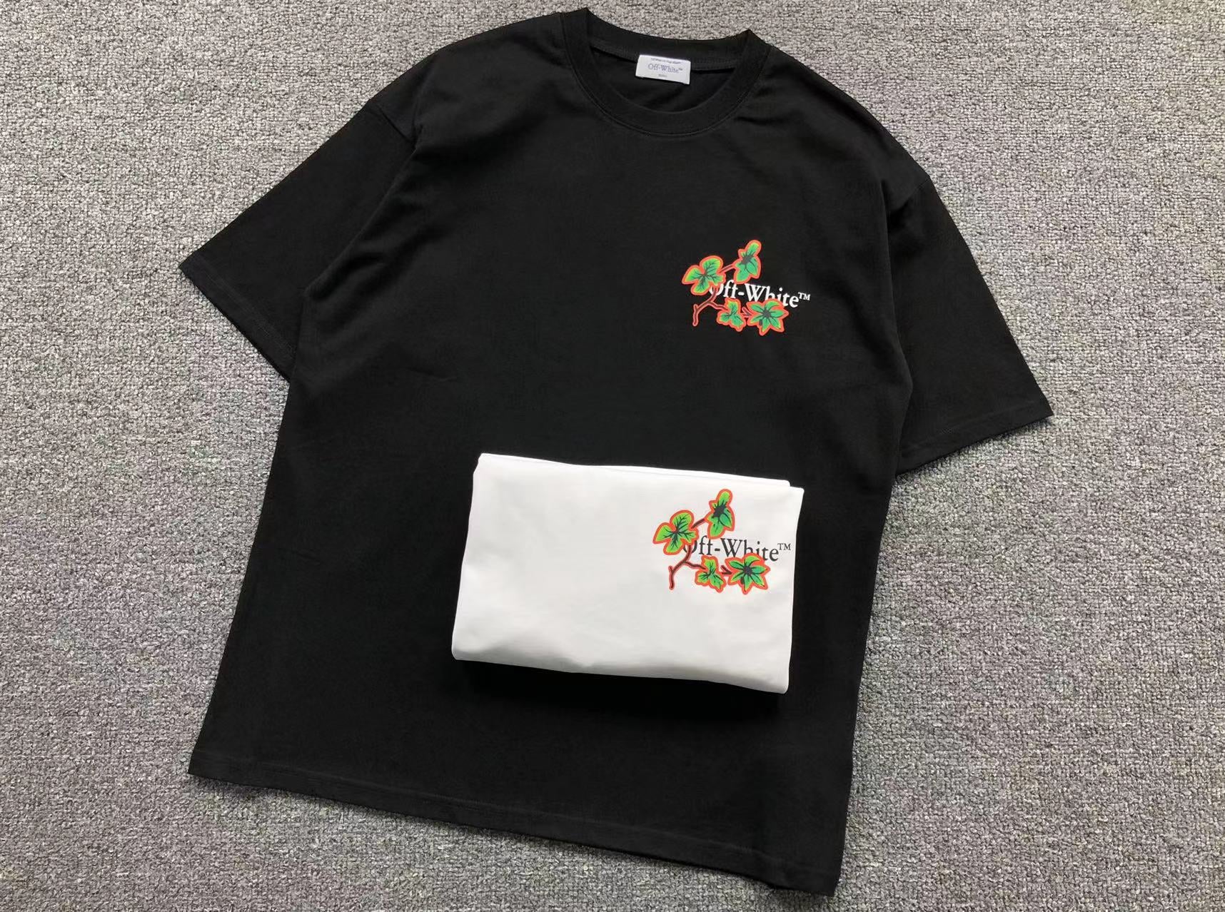 off-white-ramage-flower-arrow-tee-black-2-Drip Store Argentina