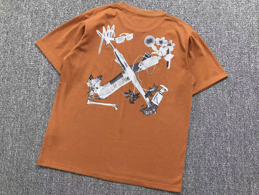 off-white-scan-arrow-tee-brown-Drip Store Argentina