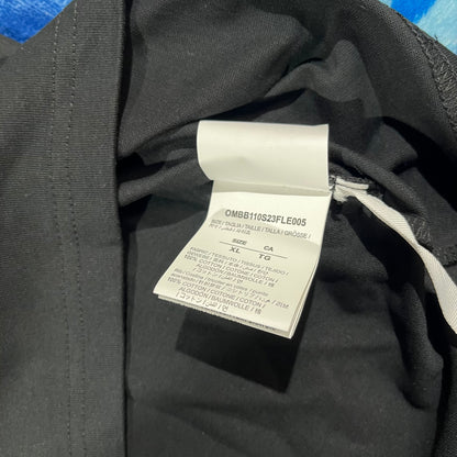 Off White Tape Arrows Tee Black