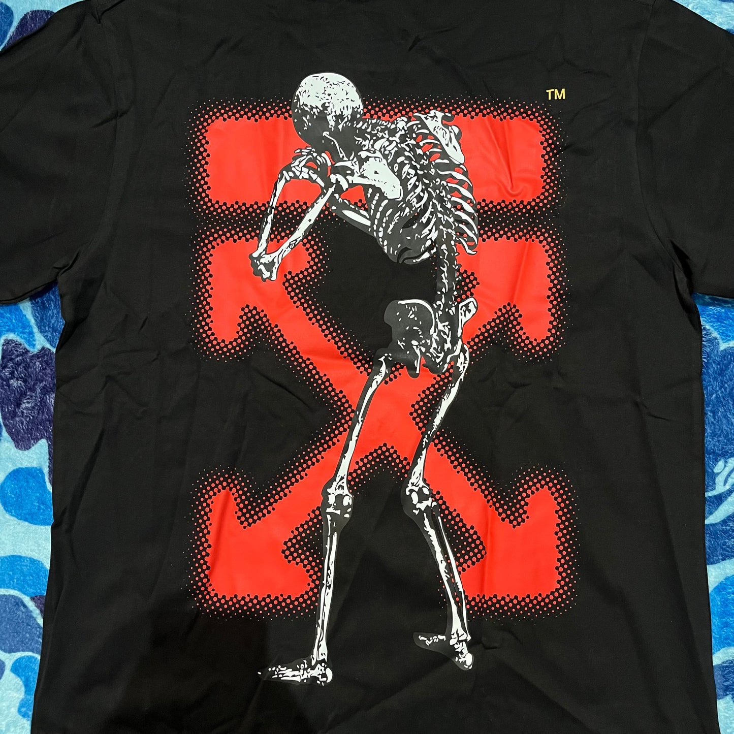 Off White Undercover Skeleton Tee Black
