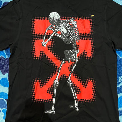 Off White Undercover Skeleton Tee Black