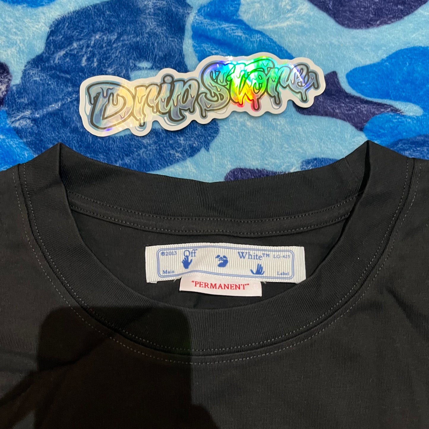 Off White Undercover Skeleton Tee Black