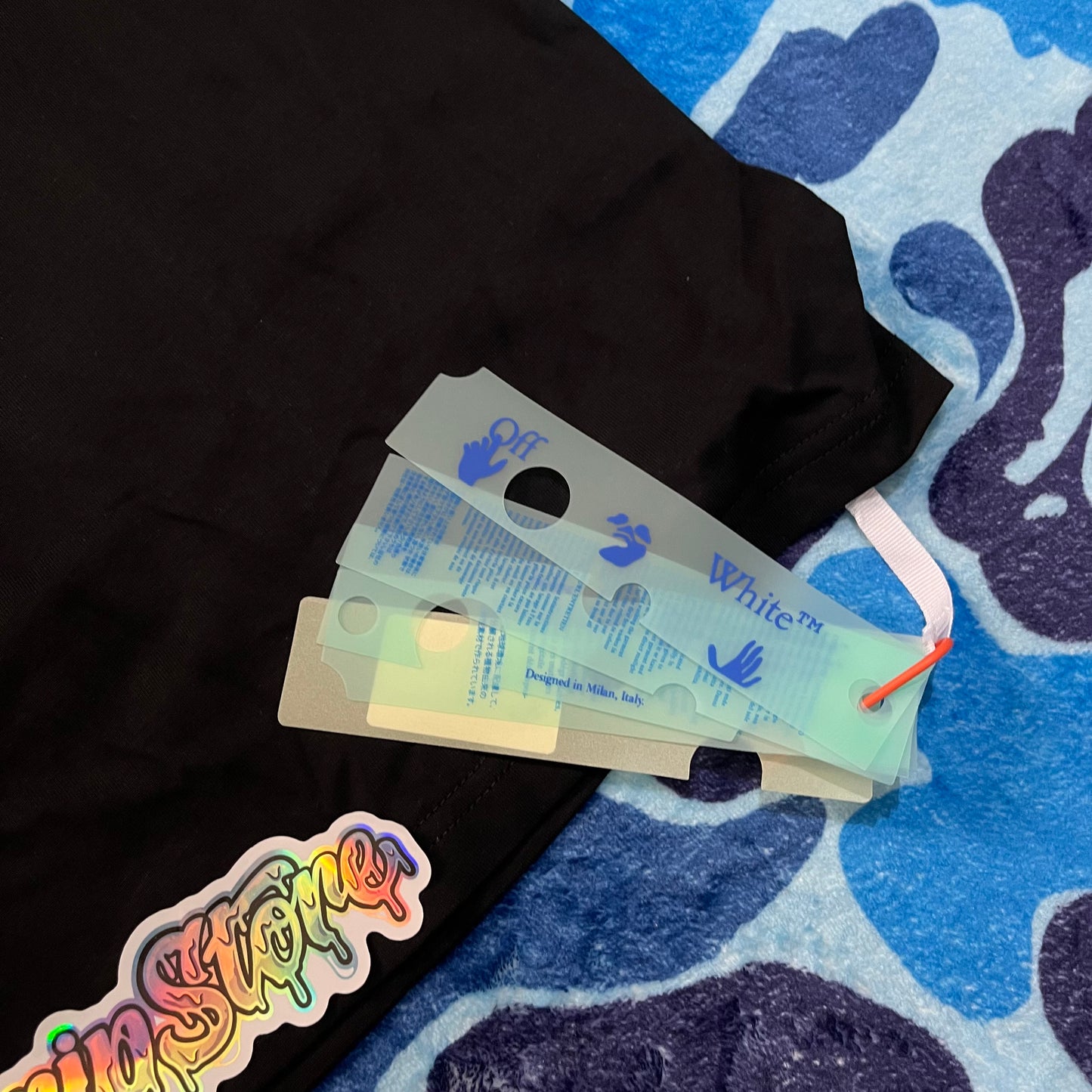 Off White Undercover Skeleton Tee Black