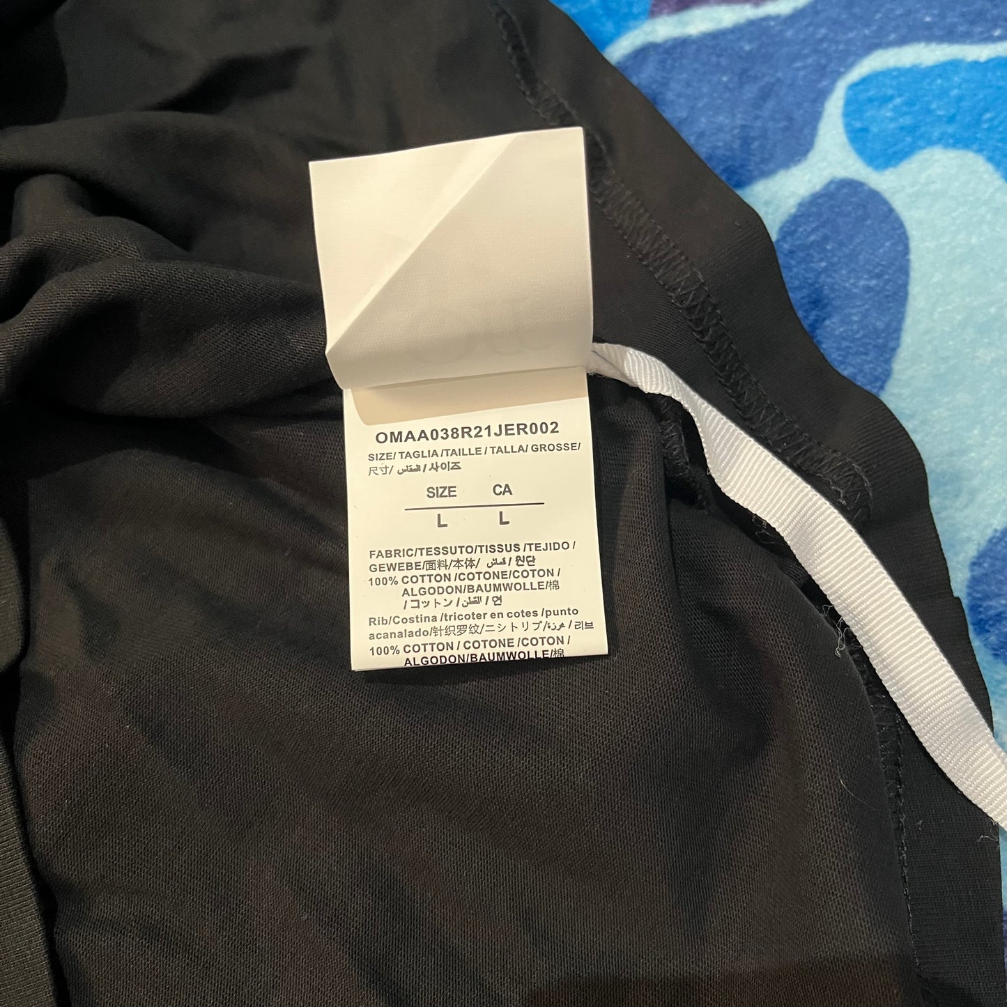 Off White Undercover Skeleton Tee Black