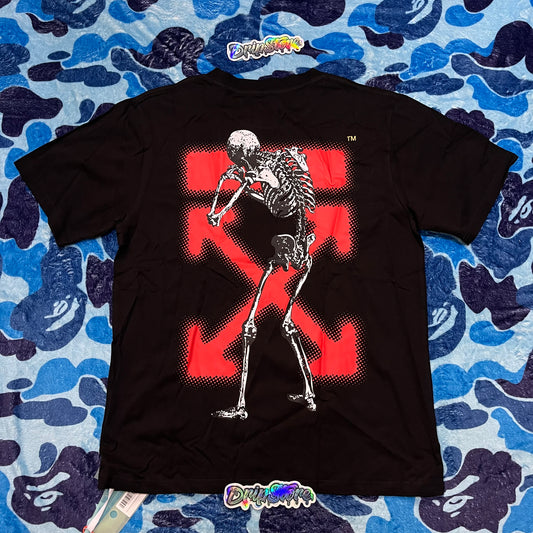 Off White Undercover Skeleton Tee Black