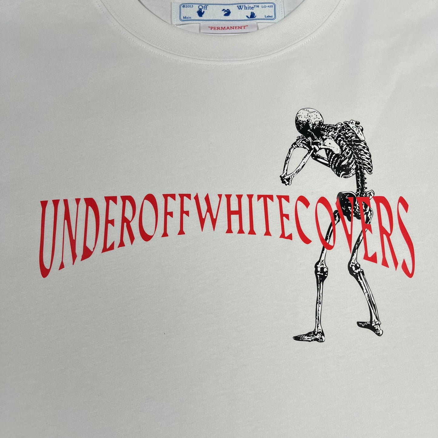 Off White Undercover Skeleton Tee White