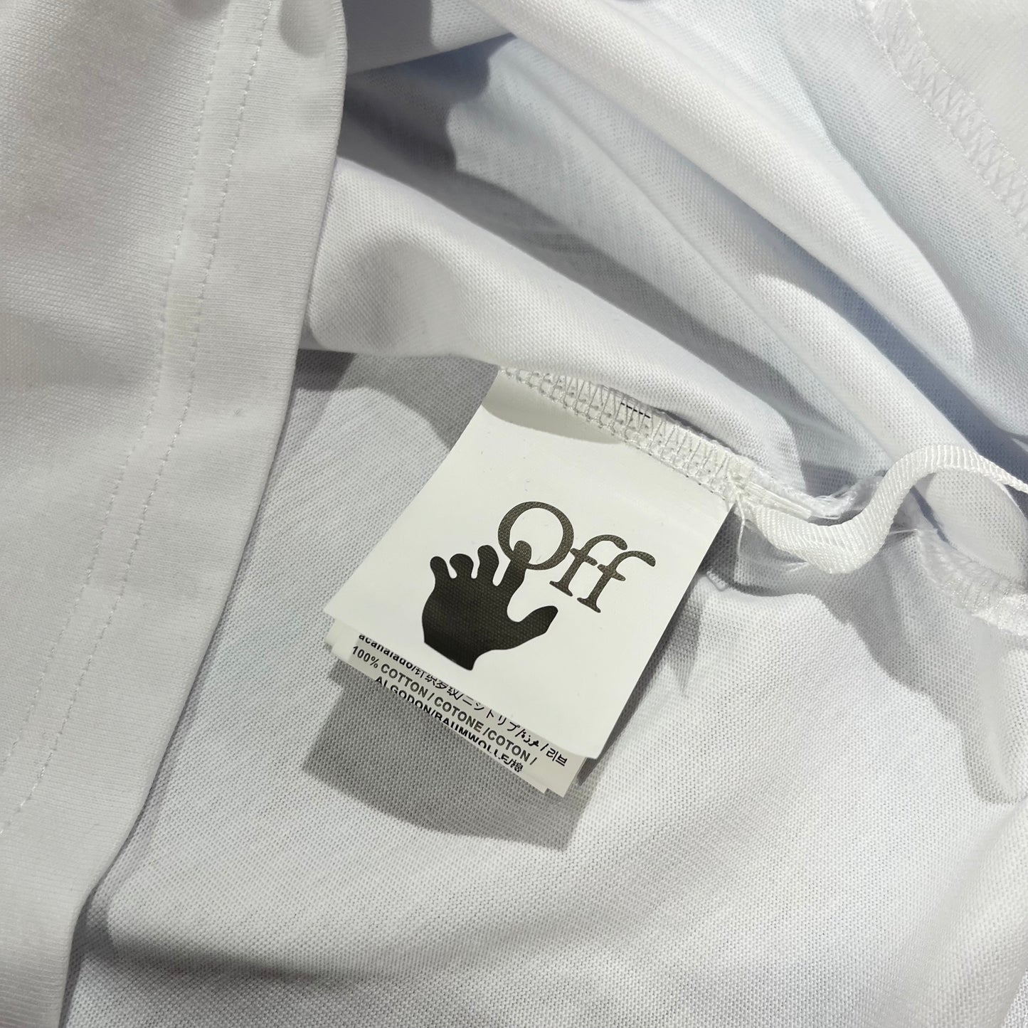 Off White Undercover Skeleton Tee White