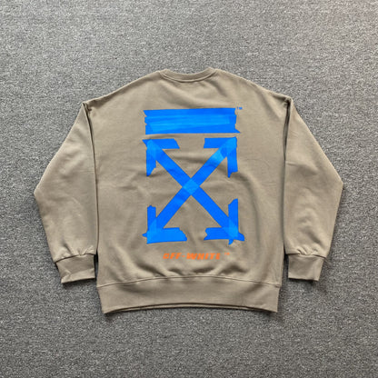 off-white-x-browns-caravaggio-crewneck-tan-2-Drip Store Argentina