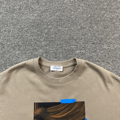 off-white-x-browns-caravaggio-crewneck-tan-5-Drip Store Argentina