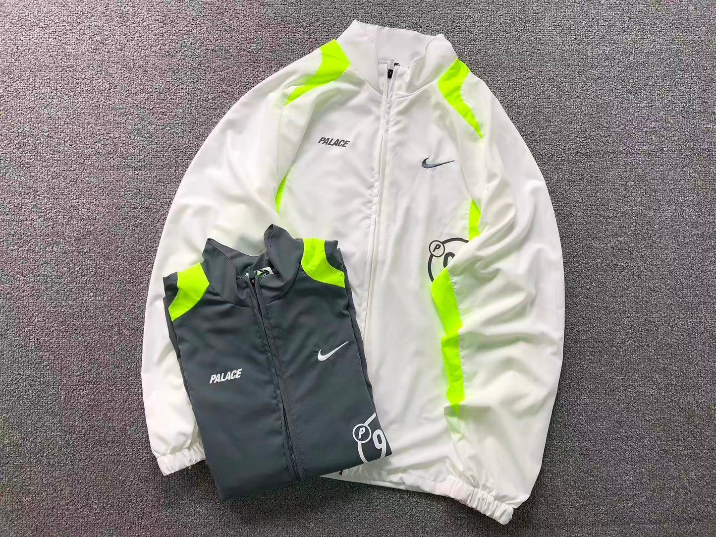 Palace x Nike Total P90 Track Jacket White