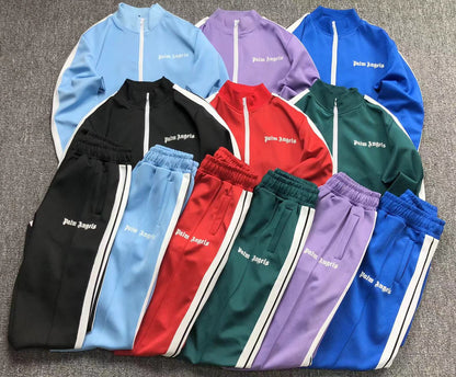 PALM ANGELS CLASSIC TRACK JACKET LIGHT BLUE-Drip Store Argentina