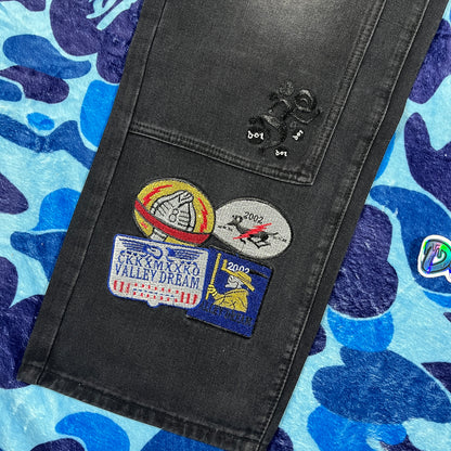 Vale Forever 1980s Painter Jeans Black