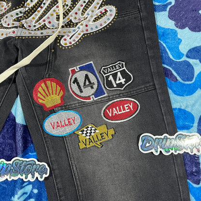 Vale Forever 1980s Painter Jeans Black