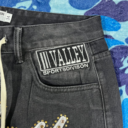 Vale Forever 1980s Painter Jeans Black