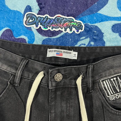 Vale Forever 1980s Painter Jeans Black