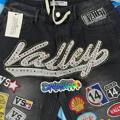 Vale Forever 1980s Painter Jeans Black