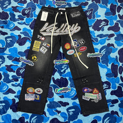 Vale Forever 1980s Painter Jeans Black