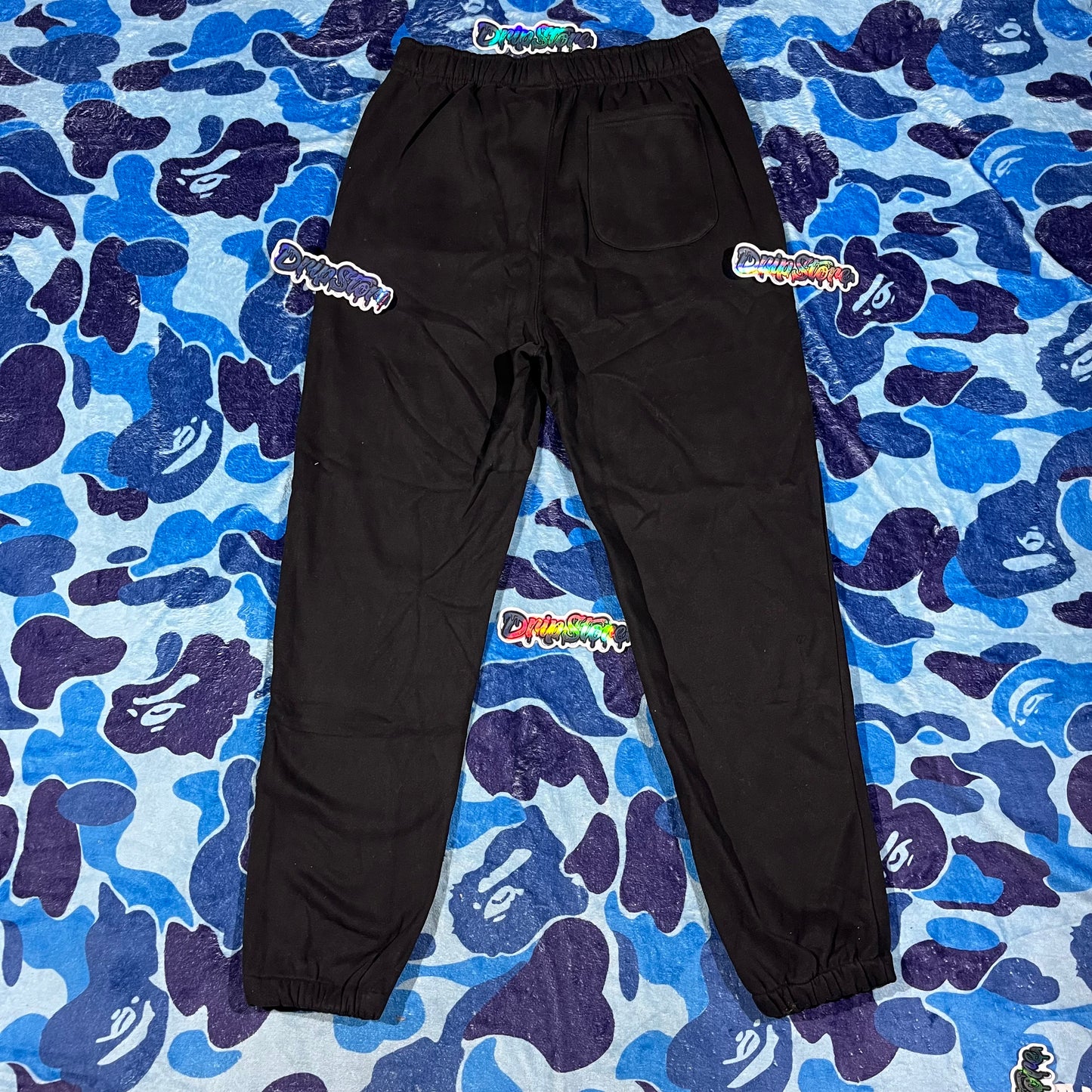 Pantalón Supreme Satin Applique Negro M-L