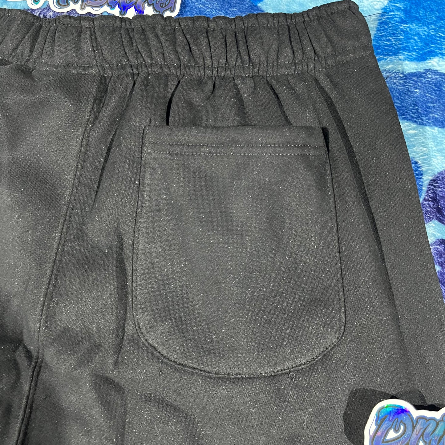 Pantalón Supreme Satin Applique Negro M-L