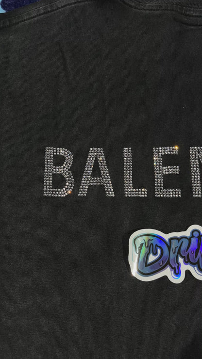 Remera Balenciaga Strass S/M