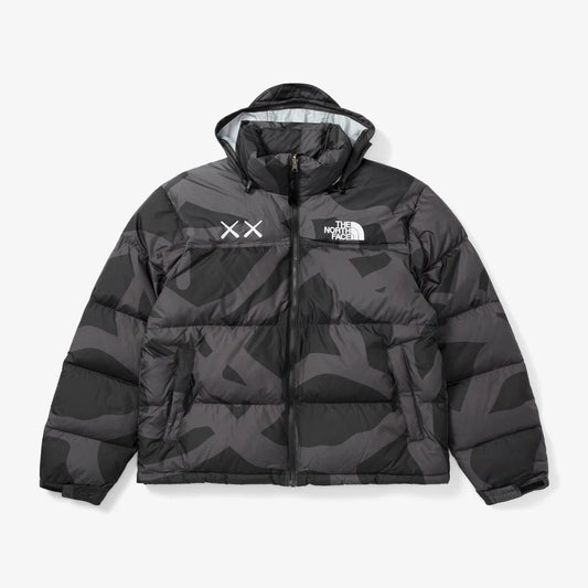 KAWS X THE NORTH FACE RETRO 1996 NUPTSE JACKET BLACK