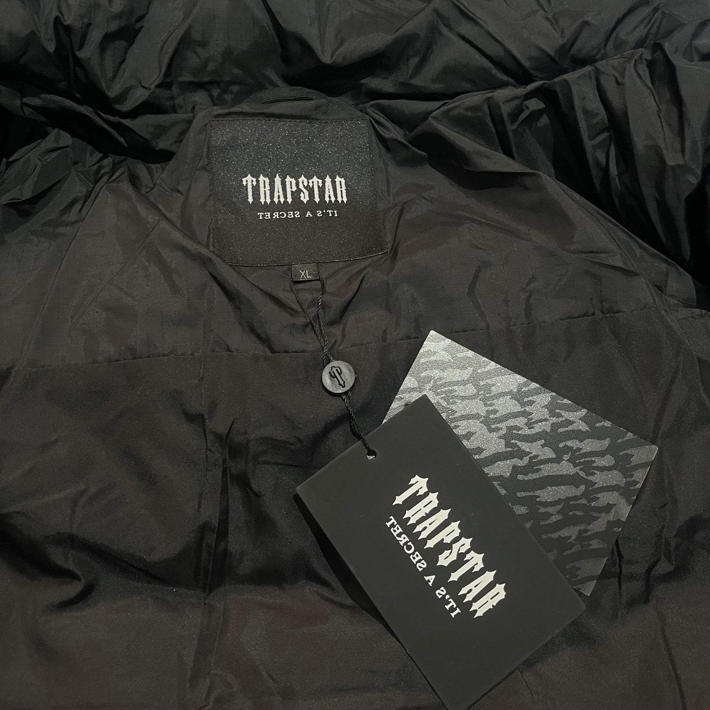 Puffer Campera Trapstar Shooters Reflex Negra XL