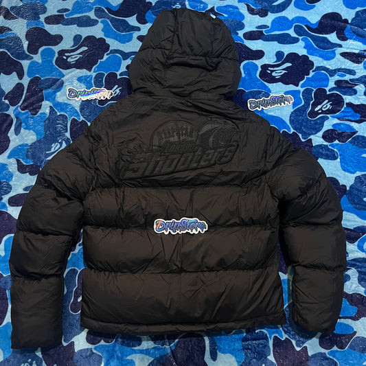 Trapstar Shooters Hooded Puffer Blackout